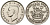 Великобритания 1 шиллинг 1947 Георг VI (1936-1952), Английский герб KM 863, Spink 4103 медно-никель 4579-717
