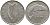 Ирландия 10 пенсов 1975 лосось KM 23 медно-никель 4531-736