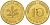 ФРГ 10 ПФЕННИГОВ 1994 G KM 108, J.383 сталь плакированная латунью 3718-911
