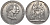 Австрия 1 гульден 1854 свадьба Франца Иосифа I X M1 серебро 00-805-34