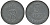 Дания 5 эре 1955 N; S, Фредерик IX (1947-1972) KM 843.1 цинк 4162-122