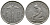 БЕЛЬГИЯ 1 ФРАНК 1928 BELGIE KM 90 никель 179-835