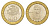Чили 100 песо 2001 KM 236 биметалл UNC 4641-524