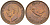 Великобритания 1 фартинг 1947 Георг VI (1936-1952) KM 843, Spink 4116 бронза 4543-1116