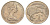 Новая Зеландия 20 центов 1973 Елизавета II (1952-2022), птичка киви KM 36 медно-никель 4683-113