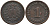 Германия 1 пфенниг 1876 C, старогербовка KM 1 медь 4164-468