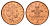 Великобритания 2 пенса 2002 Елизавета II (1952-2022) KM 987, Spink 4690 (C5) сталь плакированная медью UNC 4628-812
