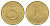 Словения 5 толаров 1992  KM 6 латунь  UNC  4660-135
