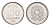 Бразилия 100 крузейро 1985 KM 595 нержавеющая сталь UNC 4627-122