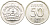 Швеция 50 эре 1961 TS, Густав VI Адольф (1950-1973) KM 825 серебро 119-1052