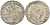 Силезия 3 крейцера 1782 В, Фридрих II Прусский (1740-1786), вес 1,67 гр., монетный двор Бреслау KM 24 серебро 1517-1214