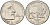 США 5 центов 2005 D, серия 200 лет экспедиции Льюиса и Кларка - бизон, из ролла KM 638 медно-никель 4179-536