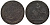 ИРЛАНДИЯ 1/2 ПЕННИ 1792 DUBLIN ТОКЕН ПАРЛАМЕНТСКИЙ АКТ О ПРИСОЕДИНЕНИИ медь 441-215