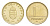 Венгрия 1 форинт 2001 BP KM 692 никель латунь UNC 4647-728