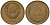 СССР 3 копейки 1973 KM 128a, Schoon 77 латунь UNC 4579-1015