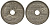 ГРЕЦИЯ 10 ЛЕПТА 1912 КОРОЛЬ ГЕОРГ I (1863-1913), СОВА KM 62 никель 4538-1014