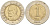 Турция 1 новая лира 2005 Кемаль Ататюрк KM 1169 биметалл 4561-144