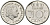 Нидерланды 10 центов 1970 Юлиана (1948-1980) KM 182 никель 96-442