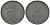 Дания 2 эре 1955 N; S, Кристиан X (1912-1947) KM 840 цинк 213-126