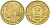 ФРАНЦИЯ 2 ФРАНКА 1938 ТИП MORLON KM 886, LE FRANC 268.11 алюминиевая бронза 3855-111