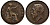 Великобритания 1 пенни 1912 H, Георг V (1910-1936) KM 810, Spink 4052 бронза 180-223