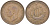Великобритания 1/2 пенни 1944 Георг VI (1936-1952) KM 844, Spink 4115 бронза 212-1221