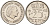 Нидерланды 25 центов 1962 Юлиана (1949-1980) KM 183 никель    4174-648