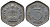 Индия 3 пайс 1965 KM 14.1 алюминий 4396-1319