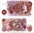 Англия 10 шиллингов 1961 подпись: L. K. O'Brien Pick 373а бумага UNC (пресс) 6285-22-1-2