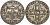 ШВЕЙЦАРИЯ, ВОД 1 БАТЦЕН 1828 VAUD KM 20 серебро 31-1032