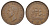 ЮАР 1 пенни 1948 Георг VI (1936-1952) KM 34.1 бронза 11-230-36