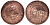 Россия 1 копейка 1903 СПБ, Николай II (1894-1917) KM 9.2, Биткин 250 медь 51-3036