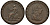 Великобритания 1 пенни 1797 Георг III (1760-1820) KM 618, Spink 3777 медь 1524-1322