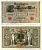 Германия 1000 марок 1910 21 апреля 1910, красная печать, номер семизначный, серия F, буква J, выпуск СЕНТЯБРЬ - ОКТЯБРЬ 1921 Pick 44, Роземберг 45с бумага VF 8606-39-2-2
