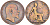 Великобритания 1 пенни 1908 Эдуард VII (1901-1910) KM 794.2, Spink 3990 бронза 4590-1142