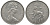 Великобритания 10 пенсов 1971 Елизавета II (1952-2022) KM 912, Spink 4231 (F1) медно-никель 4131-334