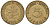 ФРГ 5 пфеннигов 1950 J KM 107, J.382 сталь плакированная латунью 4174-521