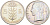 БЕЛЬГИЯ 5 ФРАНКОВ 1974 BELGIQUE KM 134.1 медно-никель 68-642