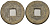 Китай 1 кэш ND (XVII-XX век) 3,8 гр бронза 4610-246