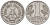 ГДР 1 марка 1956 A KM 13 алюминий 117-617