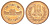 Япония 10 йен 2011 Yr. 23, Акихито (Хэйсэй) (1989 - 2019) Y 97 бронза UNC 4629-757
