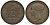 Джерси 1/26 шиллинга 1844 Виктория (1837-1901) KM 2 медь 650-643