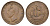 Великобритания 1/2 пенни 1943 Георг VI (1936-1952) KM 844, Spink 4115 бронза 4662-1052