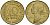 Франция 10 сантимов 1989 тип Marianne KM 929, le Franc 144.29 алюминиевая бронза 4136-429