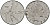 Италия 50 лир 1967 R, бог огня Вулкан у наковальни KM 95.1 нержавеющая сталь 4138-557