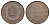 Гернси 8 дублей (даблов) 1945 KM 14 бронза 4545-242