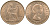Великобритания 1 пенни 1967 Елизавета II (1952-2022) KM 897, Spink 4157 бронза 32-523