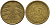 Германия 10 рентенпфеннигов 1924 E J. 309, KM 33 алюминиевая бронза    4603-752