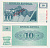 Словения 10 толаров 1990 образец, VZOREC, SPECIMEN Pick 4s1 бумага UNC (пресс) 6280-63-4