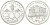 Венгрия 200 форинтов 1992 BP, национальный банк KM 689 серебро UNC 4140-433